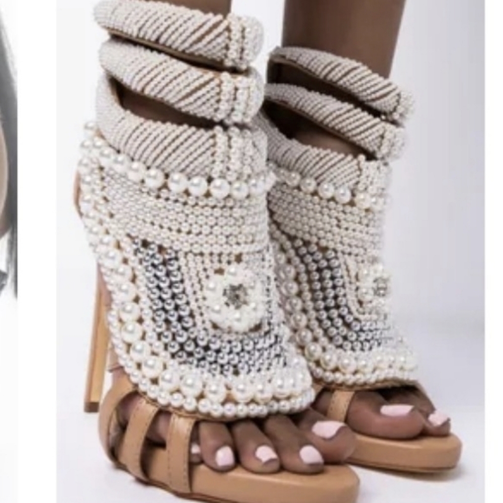 High Heel open toe shoe